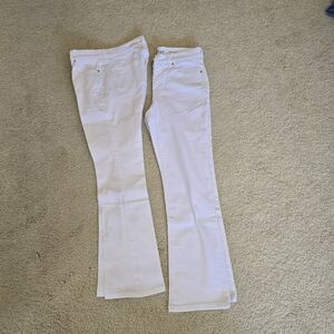 Style & Co. Pettie Mid Ride Curvy Bootcut Jeans. set of 2